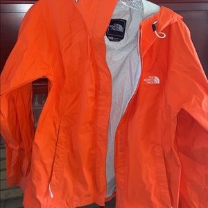 The North Face raincoat size medium